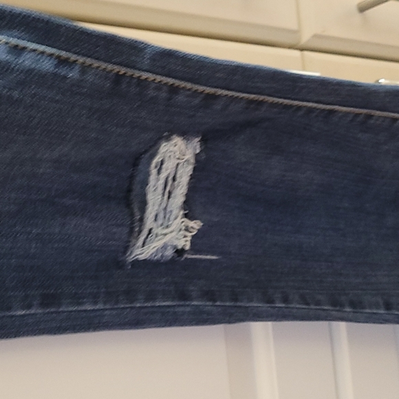 NWT Carmar Stretch Denim Flare Blue Jeans 24 New - Picture 3 of 6